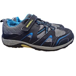 Merrell Men's Black Gray Blue Athletic Shoes